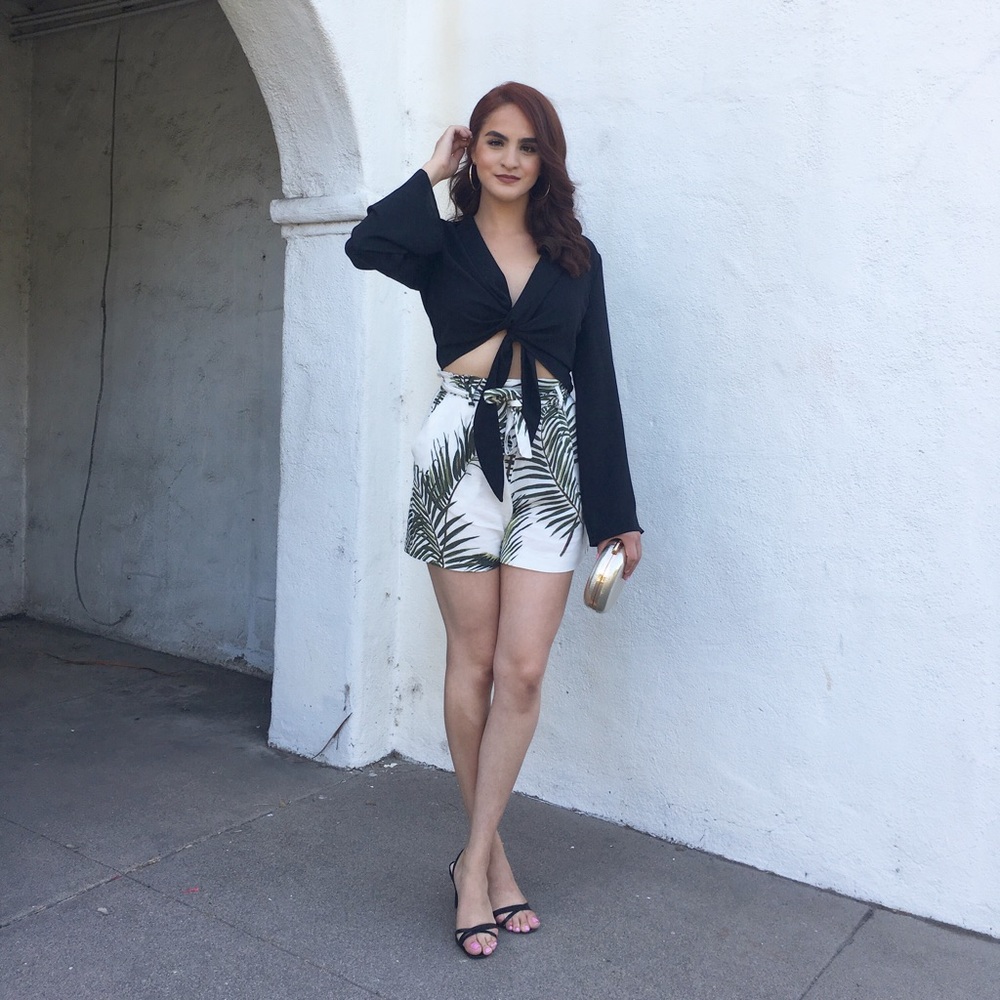 Palm tree shorts